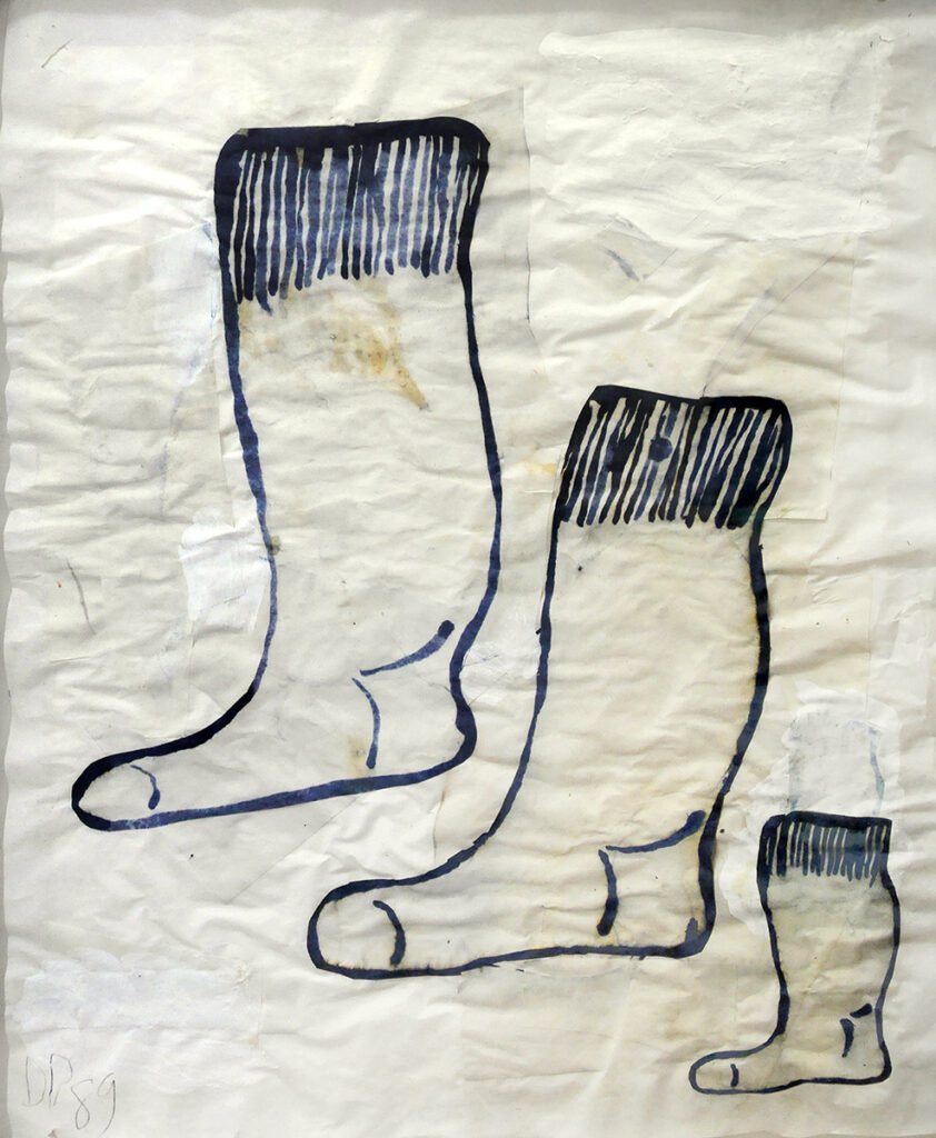 33_ドナルドバチュラー_Untitled(socks)